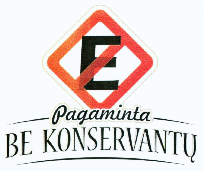 Prekės ženklas: E Pagaminta BE KONSERVANTŲ